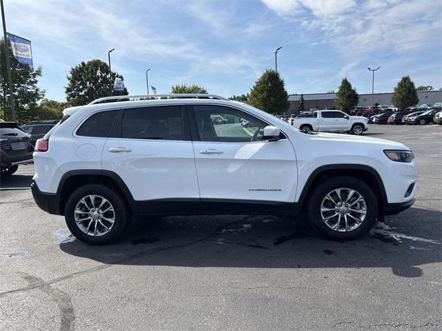 used 2021 Jeep Cherokee car, priced at $21,840