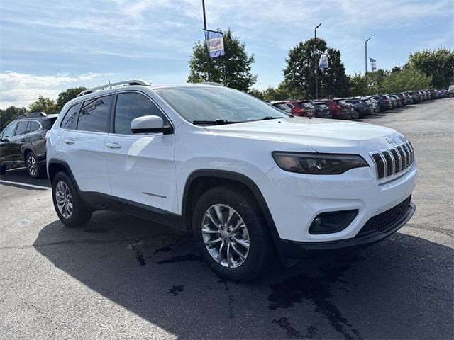 used 2021 Jeep Cherokee car, priced at $21,840