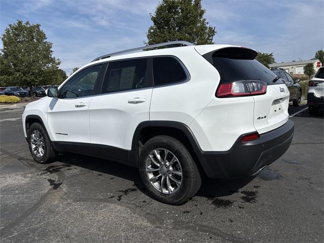 used 2021 Jeep Cherokee car, priced at $21,840