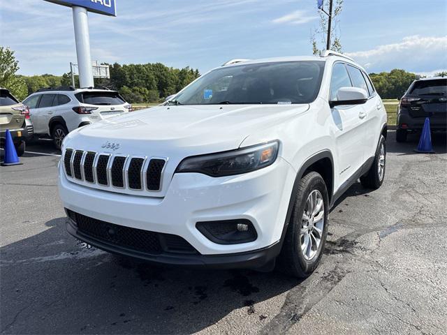 used 2021 Jeep Cherokee car, priced at $21,840