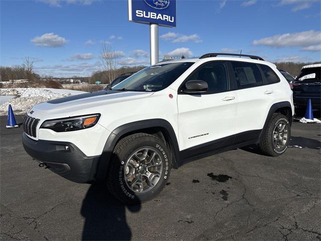 used 2020 Jeep Cherokee car, priced at $18,499