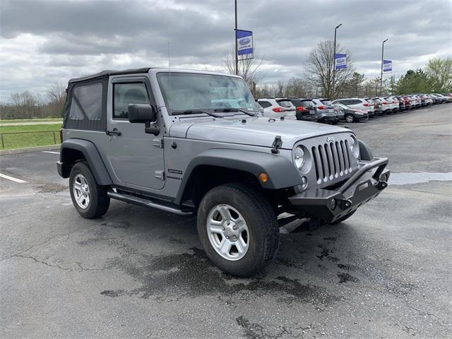 used 2016 Jeep Wrangler car, priced at $21,224