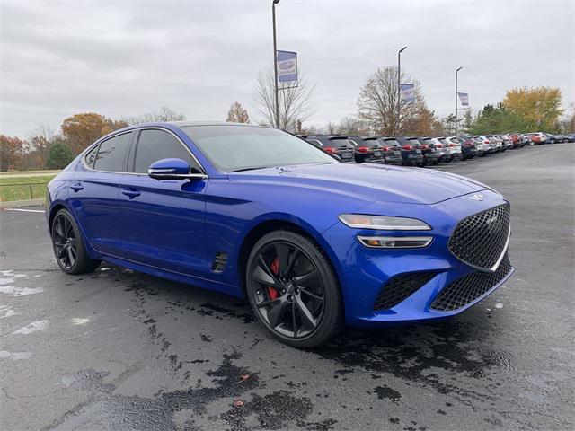 used 2022 Genesis G70 car, priced at $36,926