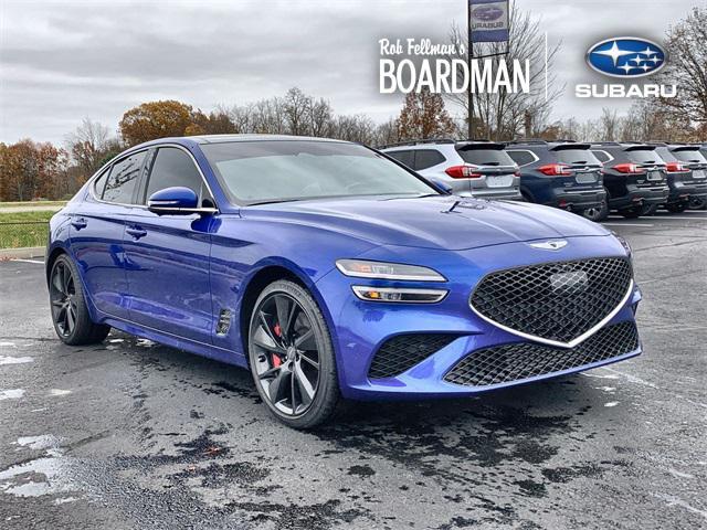 used 2022 Genesis G70 car, priced at $37,126