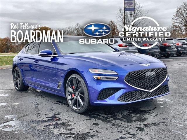 used 2022 Genesis G70 car, priced at $36,926