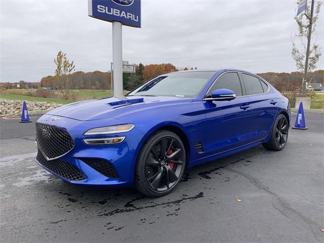 used 2022 Genesis G70 car, priced at $36,926