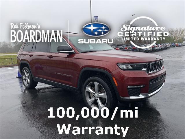 used 2021 Jeep Grand Cherokee L car, priced at $29,641