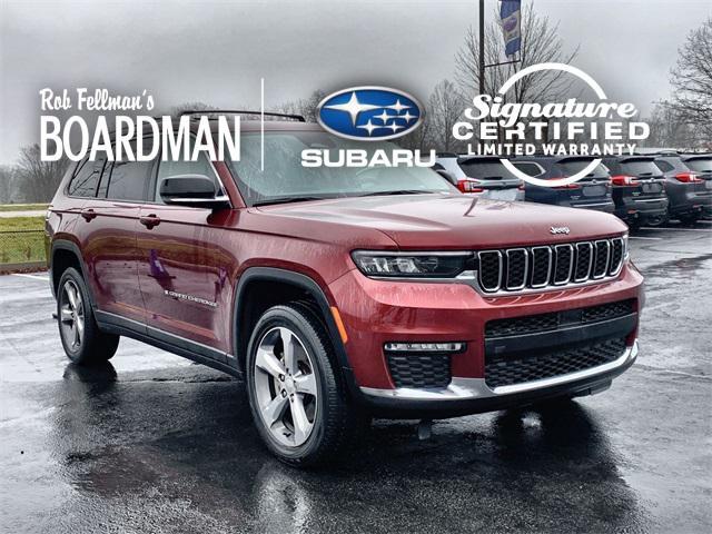 used 2021 Jeep Grand Cherokee L car, priced at $31,945