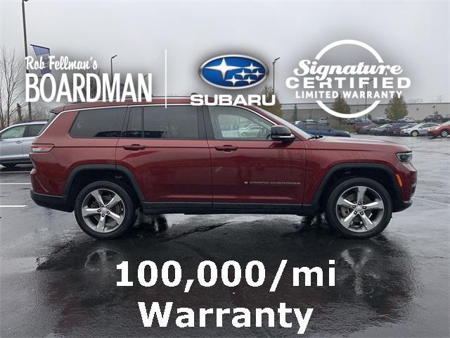 used 2021 Jeep Grand Cherokee L car, priced at $29,641