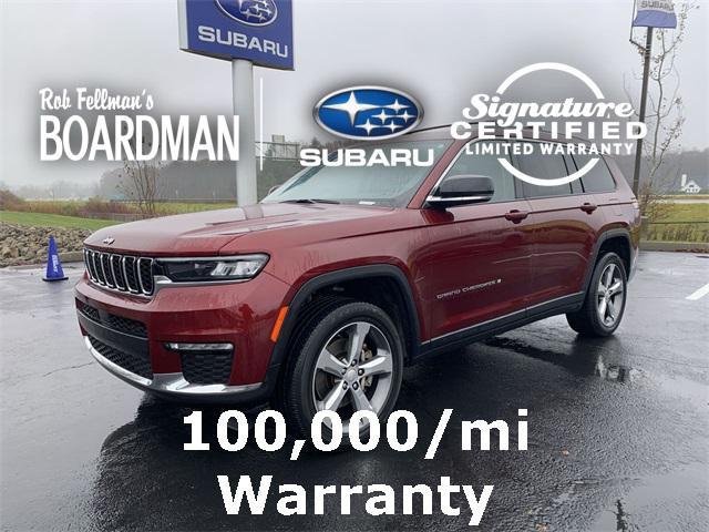 used 2021 Jeep Grand Cherokee L car, priced at $29,641