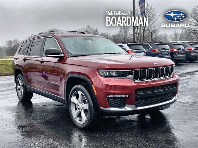 used 2021 Jeep Grand Cherokee L car, priced at $32,544