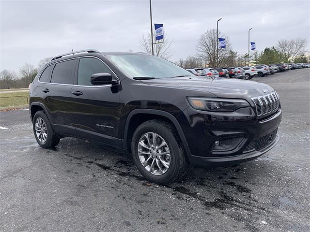 used 2021 Jeep Cherokee car, priced at $23,299