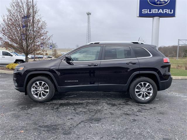 used 2021 Jeep Cherokee car, priced at $23,299