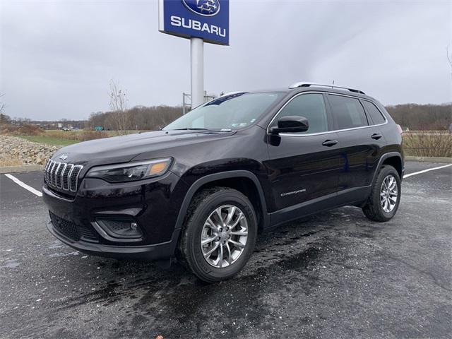 used 2021 Jeep Cherokee car, priced at $23,299