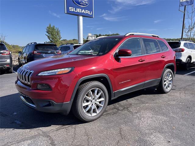 used 2017 Jeep Cherokee car, priced at $14,499