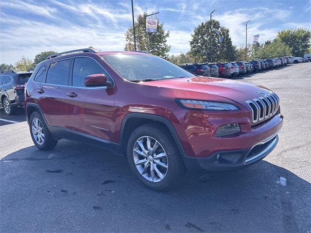 used 2017 Jeep Cherokee car, priced at $14,499