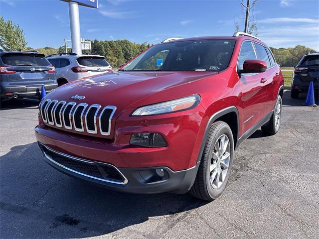 used 2017 Jeep Cherokee car, priced at $14,499