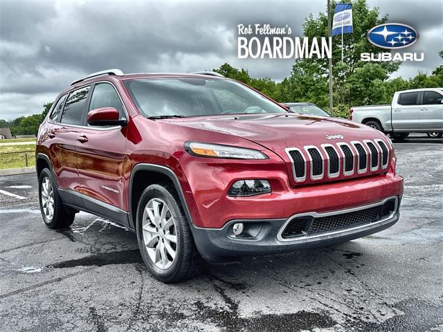 used 2017 Jeep Cherokee car, priced at $14,499