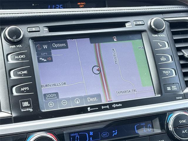 used 2016 Toyota Highlander car, priced at $17,281