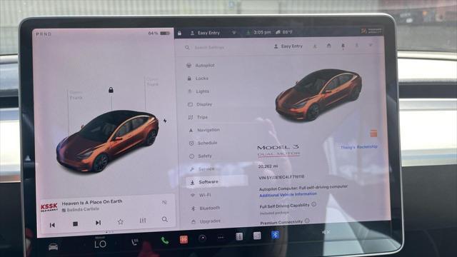 used 2020 Tesla Model 3 car, priced at $26,395