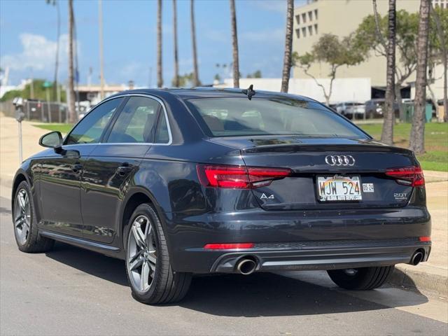 used 2018 Audi A4 car, priced at $17,695