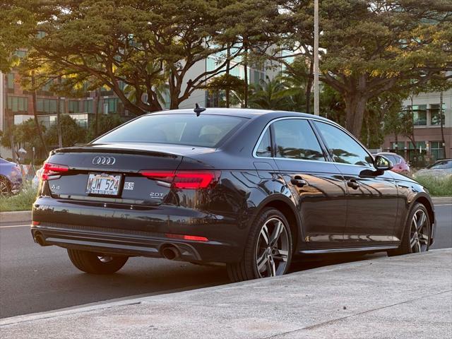 used 2018 Audi A4 car, priced at $20,995