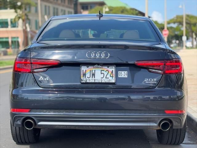 used 2018 Audi A4 car, priced at $17,695