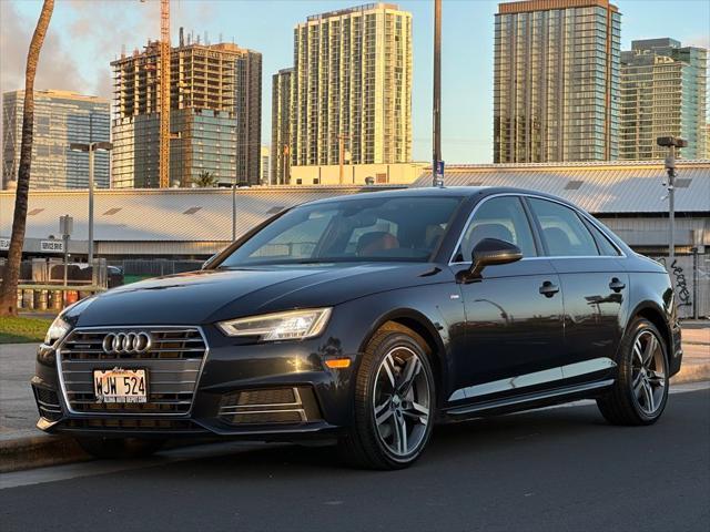 used 2018 Audi A4 car, priced at $20,995