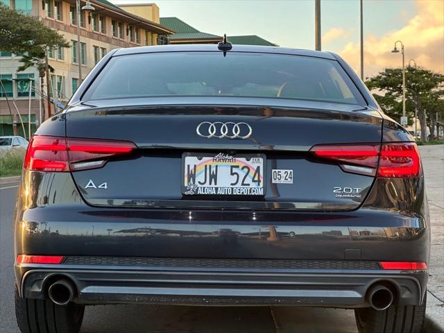 used 2018 Audi A4 car, priced at $20,995