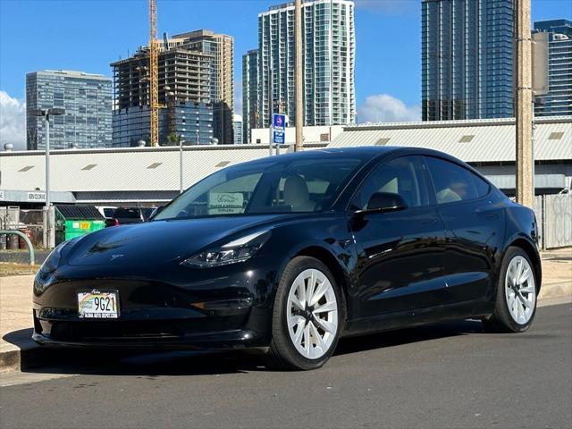 used 2021 Tesla Model 3 car, priced at $27,995