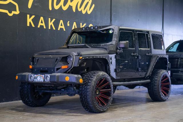 used 2015 Jeep Wrangler Unlimited car, priced at $28,595