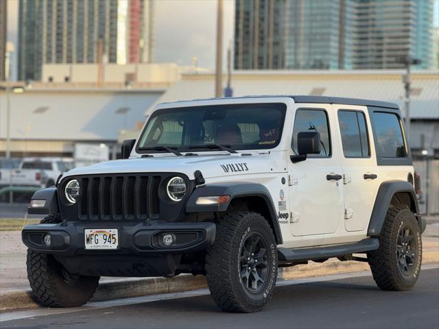 used 2021 Jeep Wrangler car, priced at $33,995