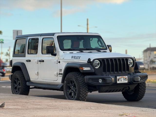 used 2021 Jeep Wrangler car, priced at $33,995