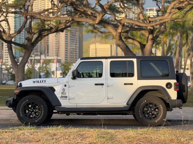 used 2021 Jeep Wrangler car, priced at $33,995