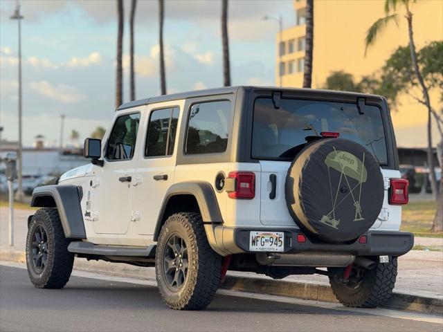 used 2021 Jeep Wrangler car, priced at $33,995