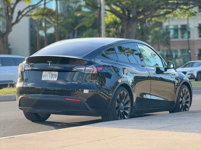 used 2022 Tesla Model Y car, priced at $34,995