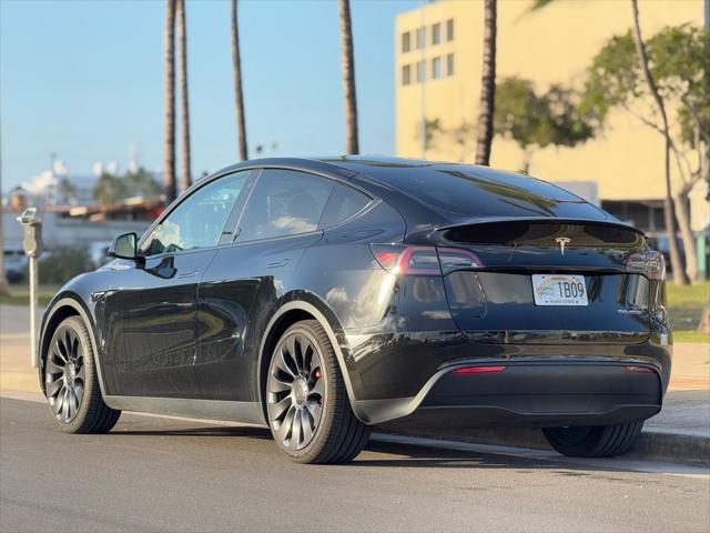 used 2022 Tesla Model Y car, priced at $34,995