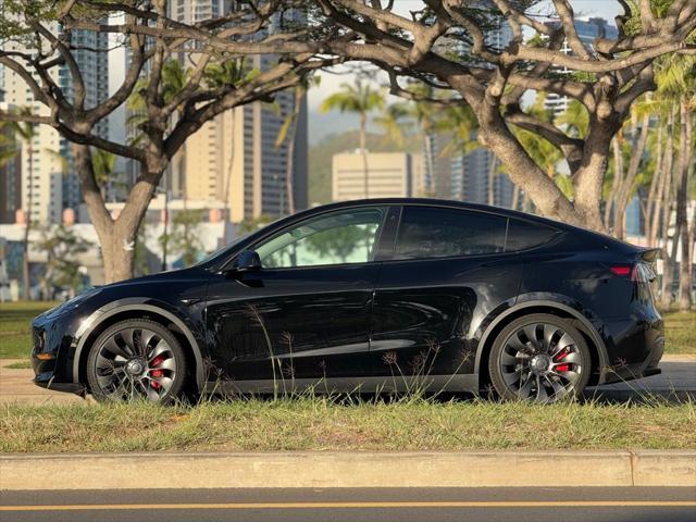 used 2022 Tesla Model Y car, priced at $34,995