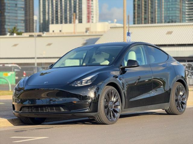 used 2022 Tesla Model Y car, priced at $34,995