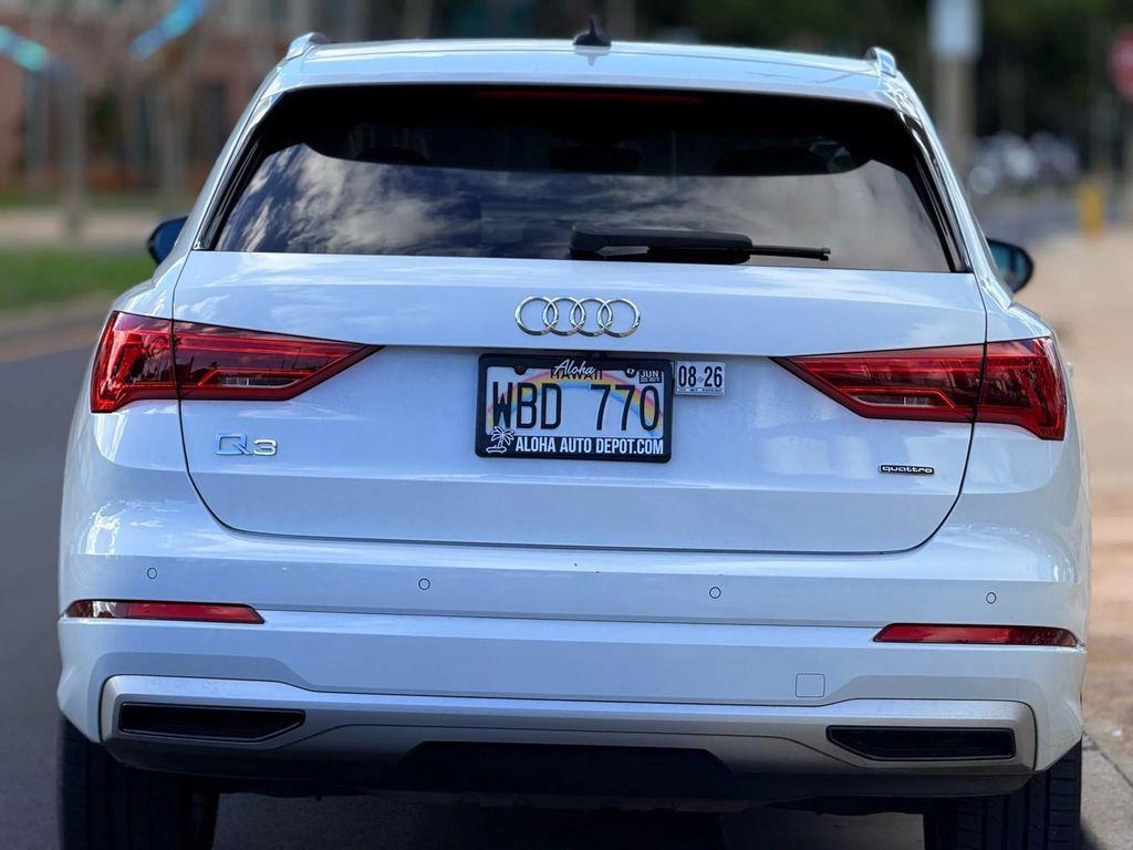 used 2020 Audi Q3 car, priced at $21,595