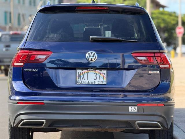 used 2021 Volkswagen Tiguan car, priced at $18,995