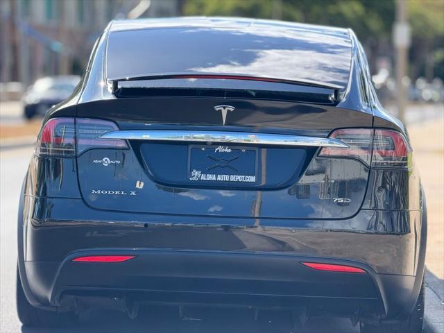 used 2016 Tesla Model X car, priced at $23,995