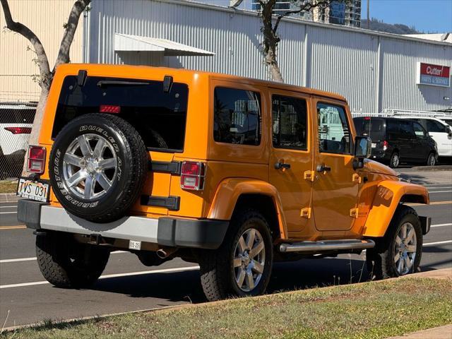 used 2012 Jeep Wrangler Unlimited car, priced at $16,995