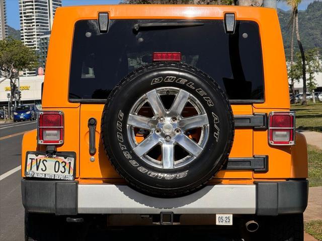 used 2012 Jeep Wrangler Unlimited car, priced at $16,995