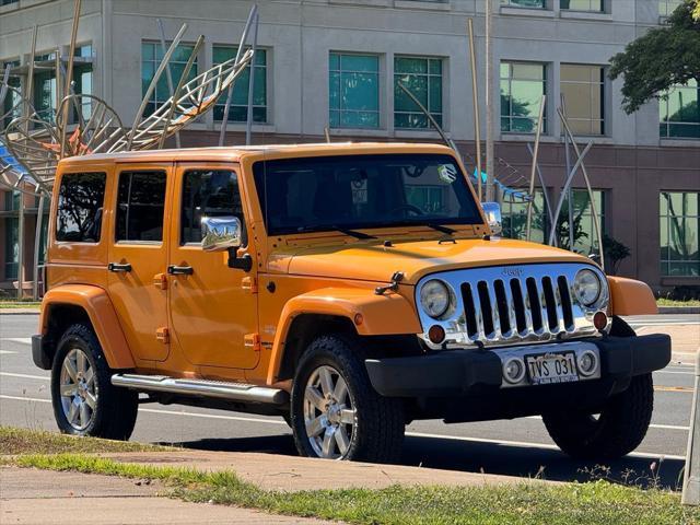 used 2012 Jeep Wrangler Unlimited car, priced at $16,995