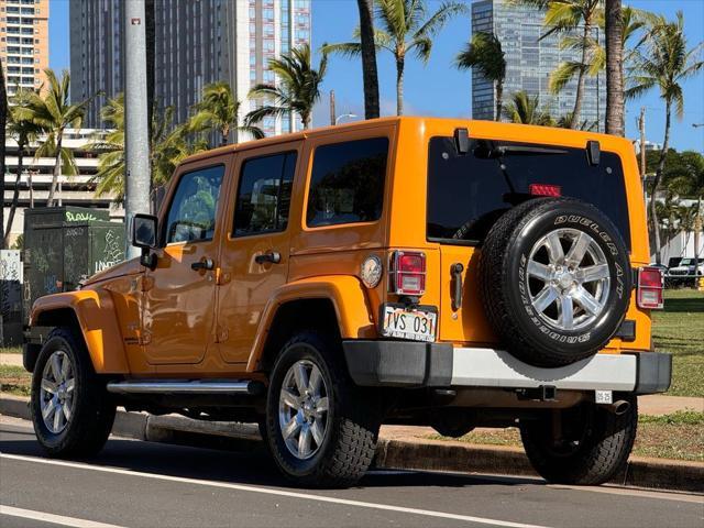 used 2012 Jeep Wrangler Unlimited car, priced at $16,995