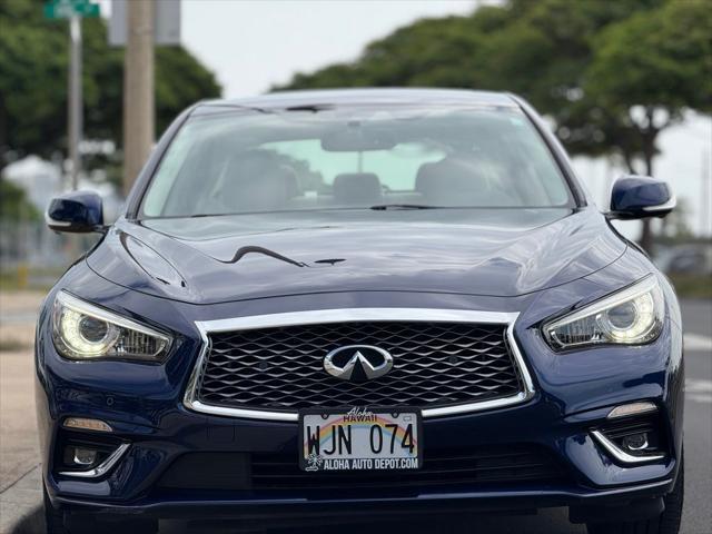 used 2022 INFINITI Q50 car, priced at $28,995