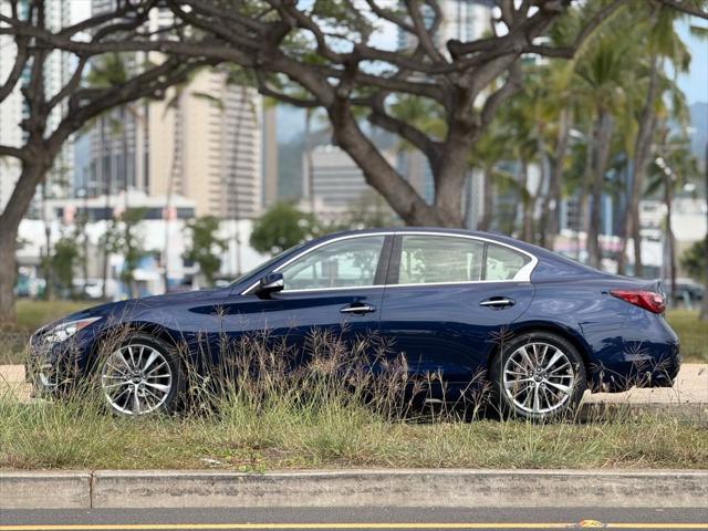 used 2022 INFINITI Q50 car, priced at $28,995