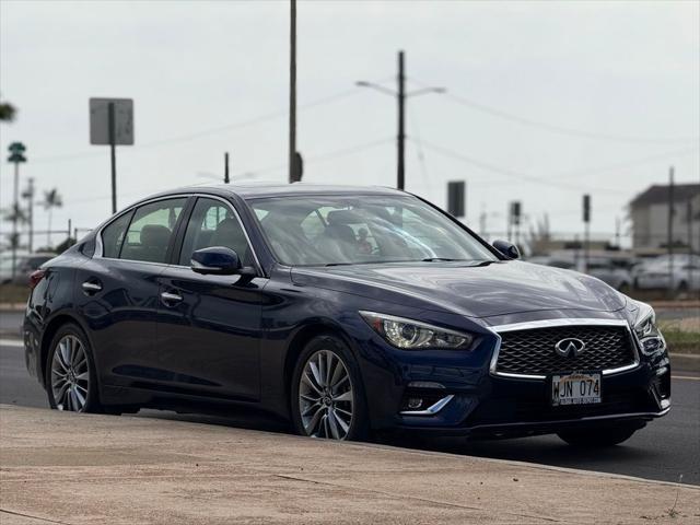 used 2022 INFINITI Q50 car, priced at $28,995