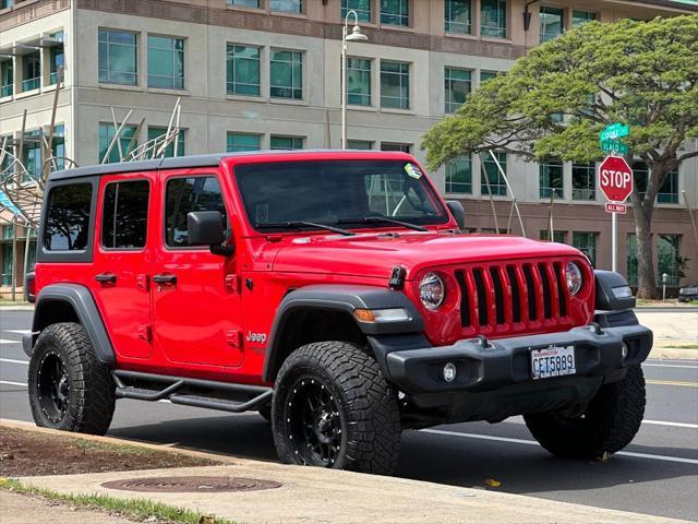 used 2021 Jeep Wrangler Unlimited car, priced at $33,995